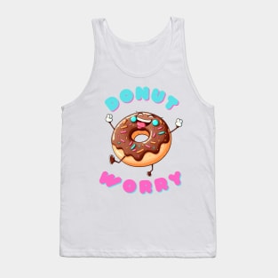 Donut Worry - Spread Joy and Laughter Tank Top